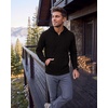 3 Pack Mens Full Zip Up Hoodies Fleece Sweatshirts Jackets Workout Zipper(Solid Black  Solid Black  Solid Black)