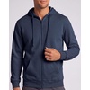 3 Pack Mens Full Zip Up Hoodies Fleece Sweatshirts Jackets Workout Zipper(Solid Black  Solid Navy Blazer  Charcoal Heather)