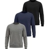 Solid Black  Solid Navy Blazer  Charcoal Heather