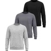Solid Black  Solid Quiet Shade  Grey Heather
