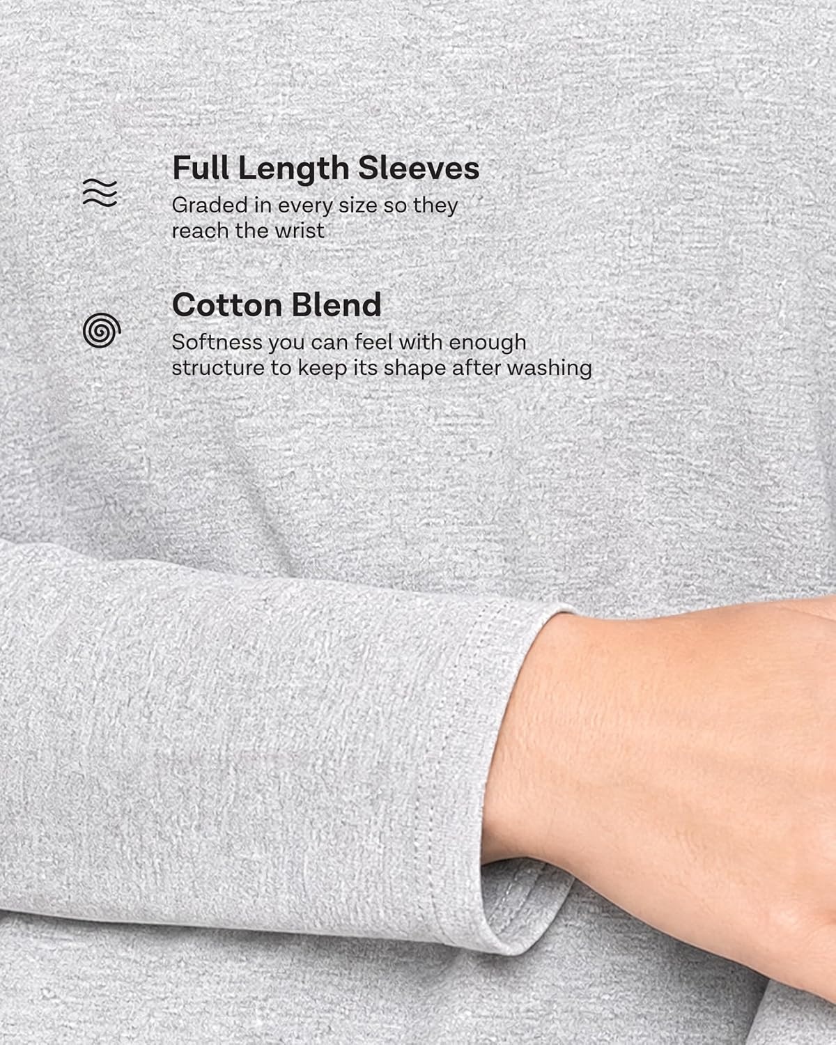 image:image3 Pack Womens Cotton Long Sleeve Tshirts Shirts Cute Tops Casual Work TeesSolid Black Solid Chocolate Torte Solid Moonbeam