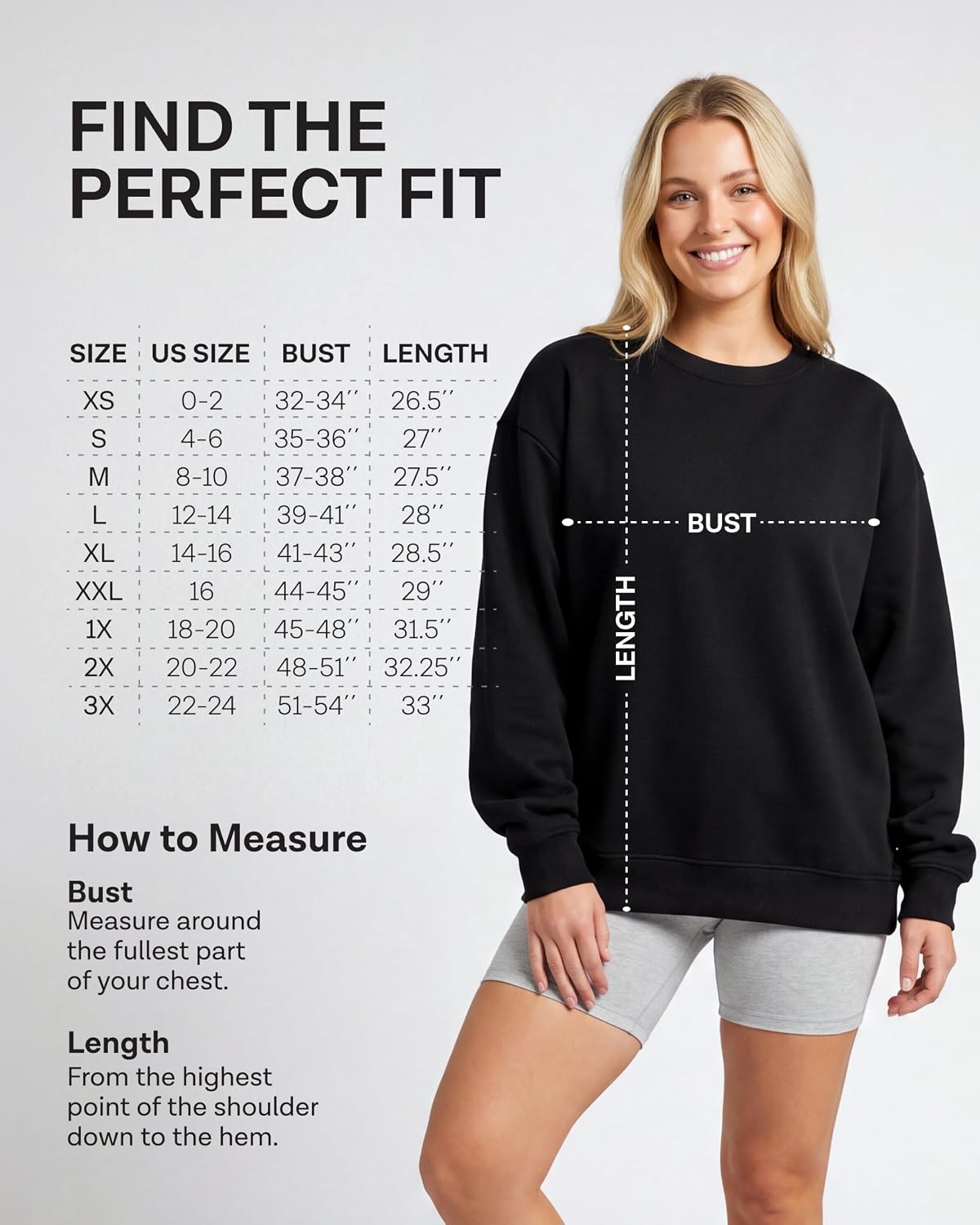 image:image3 Pack Womens Fleece Oversized Baggy Crewneck Sweatshirt Pullover SweaterSolid Black Solid Chocolate Torte Solid Moonbeam