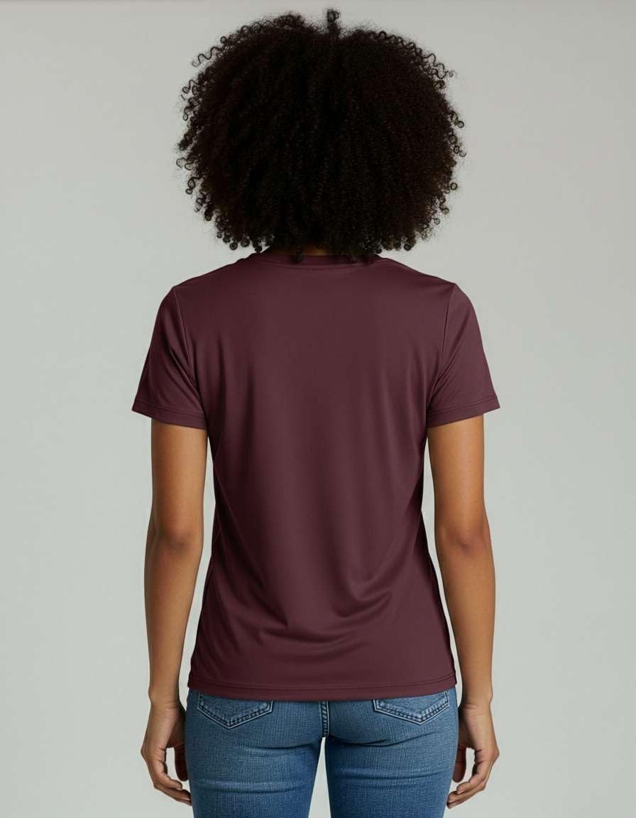 image:image4 Pack Womens Cotton Short Sleeve V Neck T Shirts Casual Tops Basic TeesSet 5