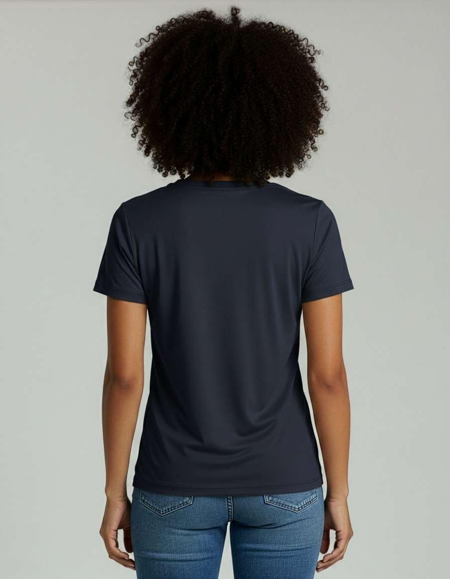 image:image4 Pack Womens Cotton Short Sleeve V Neck T Shirts Casual Tops Basic TeesSet 7
