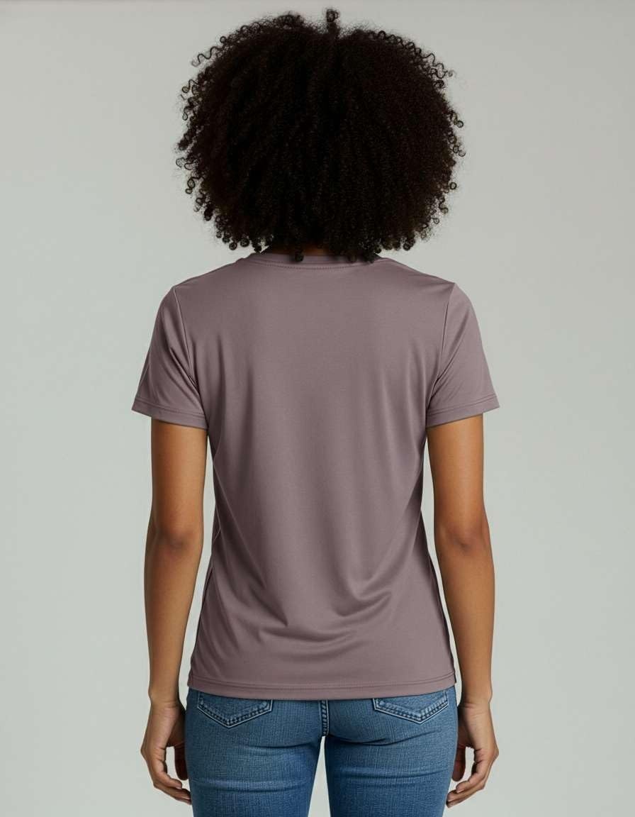 image:image4 Pack Womens Cotton Short Sleeve V Neck T Shirts Casual Tops Basic TeesSet 8