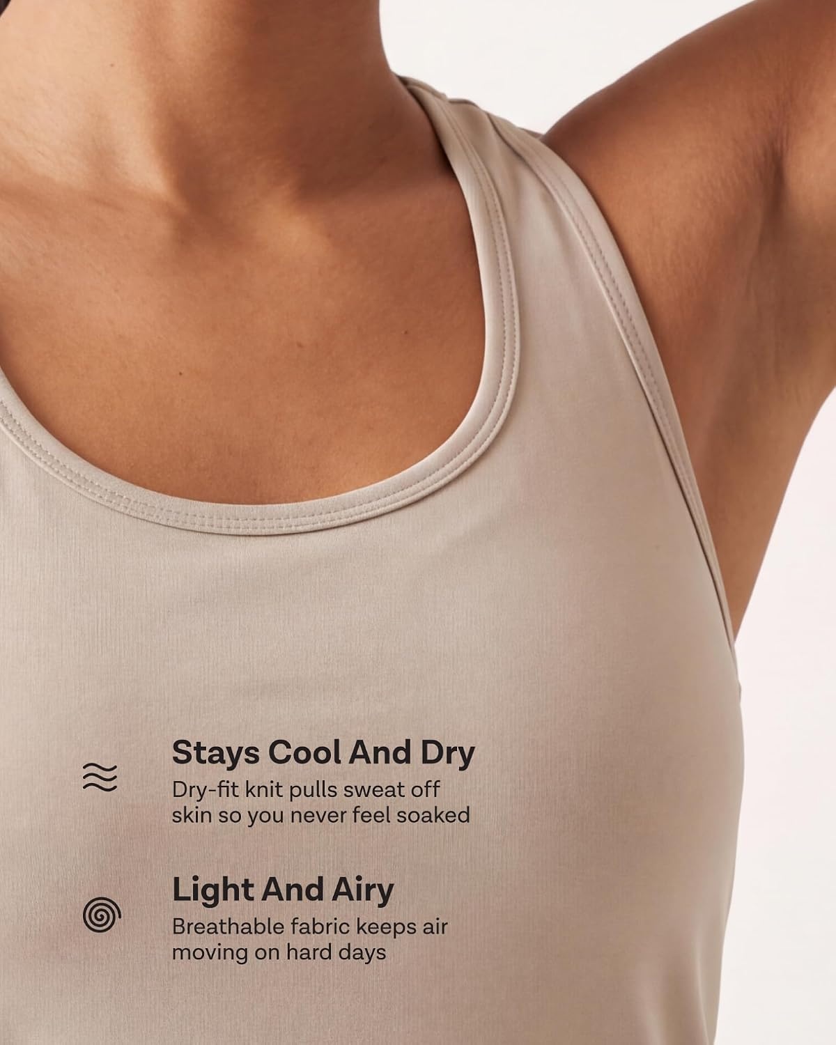 image:image5 Pack Womens Dry Fit Racerback Tank Tops Sleeveless Athletic Workout GymSet 9