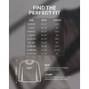 3 Pack Womens Cotton Scoop Neck Long Sleeve Shirts Tops Casual Work Tees(Solid Black  Charcoal Heather  Solid Bright White)