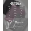 3 Pack Womens Cotton V Neck Henley Shirts Long Sleeve Tops Casual Work Tees(Solid Black  Charcoal Heather  Solid Bright White)
