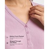 3 Pack Womens Cotton V Neck Henley Shirts Long Sleeve Tops Casual Work Tees(Solid Black  Solid Vintage Indigo  Solid Bright White)