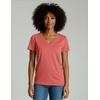 4 Pack Women’s Cotton Short Sleeve V Neck T Shirts Casual Tops Basic Tees(Set 11)