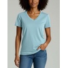 4 Pack Women’s Cotton Short Sleeve V Neck T Shirts Casual Tops Basic Tees(Set 12)