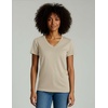 4 Pack Women’s Cotton Short Sleeve V Neck T Shirts Casual Tops Basic Tees(Set 13)