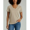 4 Pack Women’s Cotton Short Sleeve V Neck T Shirts Casual Tops Basic Tees(Set 13)