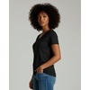 4 Pack Women’s Cotton Short Sleeve V Neck T Shirts Casual Tops Basic Tees(Set 15)
