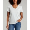 4 Pack Women’s Cotton Short Sleeve V Neck T Shirts Casual Tops Basic Tees(Set 15)