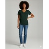 4 Pack Women’s Cotton Short Sleeve V Neck T Shirts Casual Tops Basic Tees(Set 9)