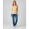 4 Pack Women’s Long Sleeve Cotton V Neck Tshirts Basic Tees Tops Undershirt(Set 3)