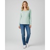 4 Pack Women’s Long Sleeve Cotton V Neck Tshirts Basic Tees Tops Undershirt(Set 7)