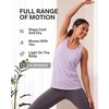 5 Pack Women’s Dry Fit Racerback Tank Tops Sleeveless Athletic Workout Gym(Set 3)