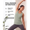 5 Pack Women’s Dry Fit Racerback Tank Tops Sleeveless Athletic Workout Gym(Set 8)