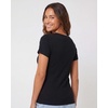 5 Pack Women’s Ribbed V Neck T Shirts Short Sleeve Basic Lounge Casual Tops