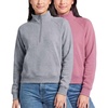 Grey Heather  Solid Cashmere Rose