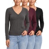 Solid Black  Solid Burgundy  Charcoal Heather