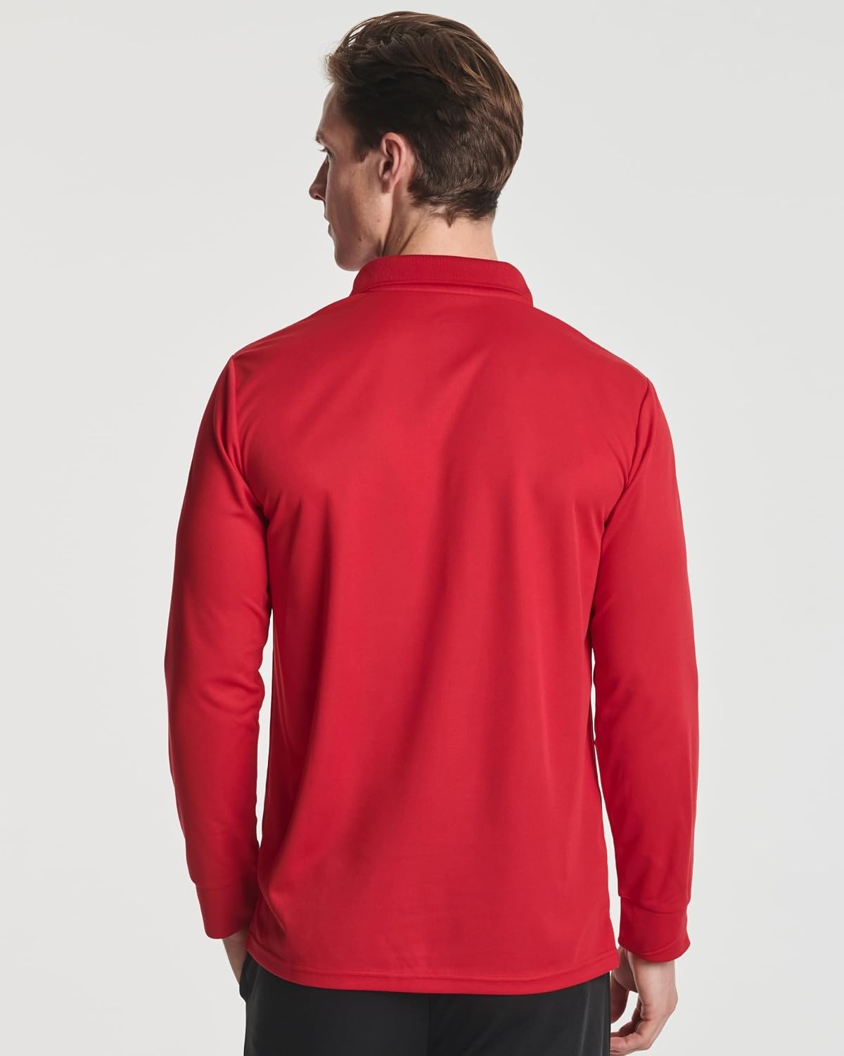 image:image3 Pack Mens Long Sleeve Polo Shirts Dry Fit Golf Work Casual Collared TopsSet 6