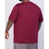 3 Pack Men’s Big & Tall Dry Fit V Neck T Shirts Athletic Workout Gym Tees(Set 1)