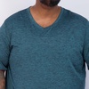 3 Pack Men’s Big & Tall Dry Fit V Neck T Shirts Athletic Workout Gym Tees(Set 1)