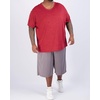 3 Pack Men’s Big & Tall Dry Fit V Neck T Shirts Athletic Workout Gym Tees(Set 5)
