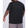 3 Pack Men’s Big & Tall Dry Fit V Neck T Shirts Athletic Workout Gym Tees(Set 7)
