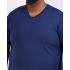 3 Pack Men’s Big & Tall Dry Fit V Neck T Shirts Athletic Workout Gym Tees(Set 8)