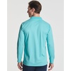 3 Pack Mens Long Sleeve Polo Shirts Dry Fit Golf Work Casual Collared Tops(Set 1)