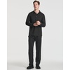 3 Pack Mens Long Sleeve Polo Shirts Dry Fit Golf Work Casual Collared Tops(Set 3)