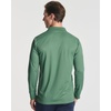 3 Pack Mens Long Sleeve Polo Shirts Dry Fit Golf Work Casual Collared Tops(Set 4)