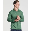 3 Pack Mens Long Sleeve Polo Shirts Dry Fit Golf Work Casual Collared Tops(Set 4)