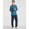 3 Pack Mens Long Sleeve Polo Shirts Dry Fit Golf Work Casual Collared Tops(Set 8)