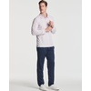3 Pack Mens Long Sleeve Polo Shirts Dry Fit Golf Work Casual Collared Tops(Set 9)