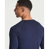 4 Pack Mens Compression Shirts Long Sleeve Undershirts Base Layer Gym Tops(Set B)