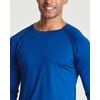 4 Pack Mens Compression Shirts Long Sleeve Undershirts Base Layer Gym Tops(Set D)