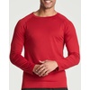 4 Pack Mens Compression Shirts Long Sleeve Undershirts Base Layer Gym Tops(Set H)