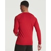 4 Pack Mens Compression Shirts Long Sleeve Undershirts Base Layer Gym Tops(Set H)