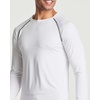 4 Pack Mens Compression Shirts Long Sleeve Undershirts Base Layer Gym Tops(Set a)