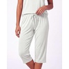 2 Pack Women’s Pajama Sets 2 Piece Tank Top Capri Pants PJs Sleepwear Cute(Set 3)