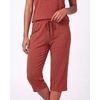 2 Pack Women’s Pajama Sets 2 Piece Tank Top Capri Pants PJs Sleepwear Cute(Set 5)