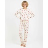 2 Pack Women’s Pajama Sets Long Sleeve Sleepwear Comfy Cute Loungewear PJ(Set J Navy & Beige)