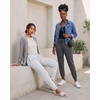 3 Pack Women’s Fleece Joggers Sweatpants Lounge Pants Sweats Casual Pockets(Set 13)