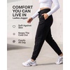 3 Pack Women’s Fleece Joggers Sweatpants Lounge Pants Sweats Casual Pockets(Set 7)