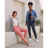 3 Pack Women’s Fleece Joggers Sweatpants Lounge Pants Sweats Casual Pockets(Set 7)